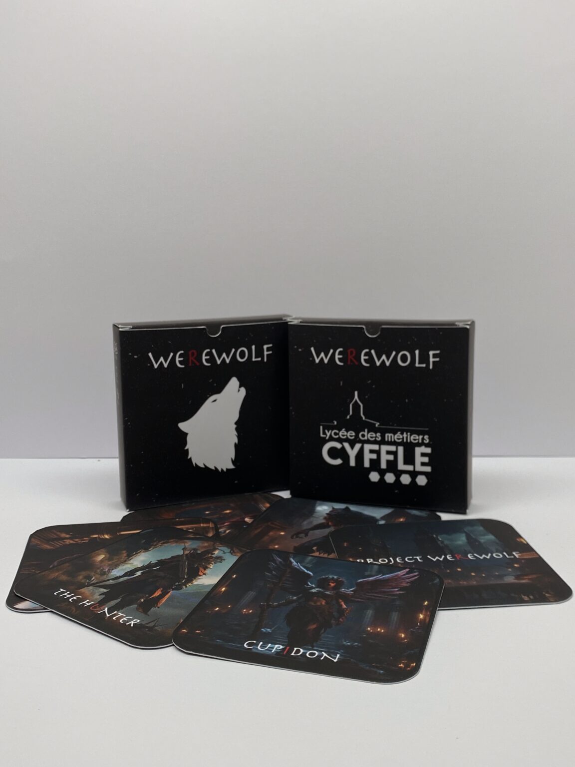 Création du jeu "Loup garou" faite en cours